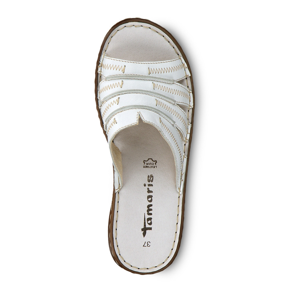 detail Dámské nazouváky TAMARIS TAM-10201563-S2 bílá