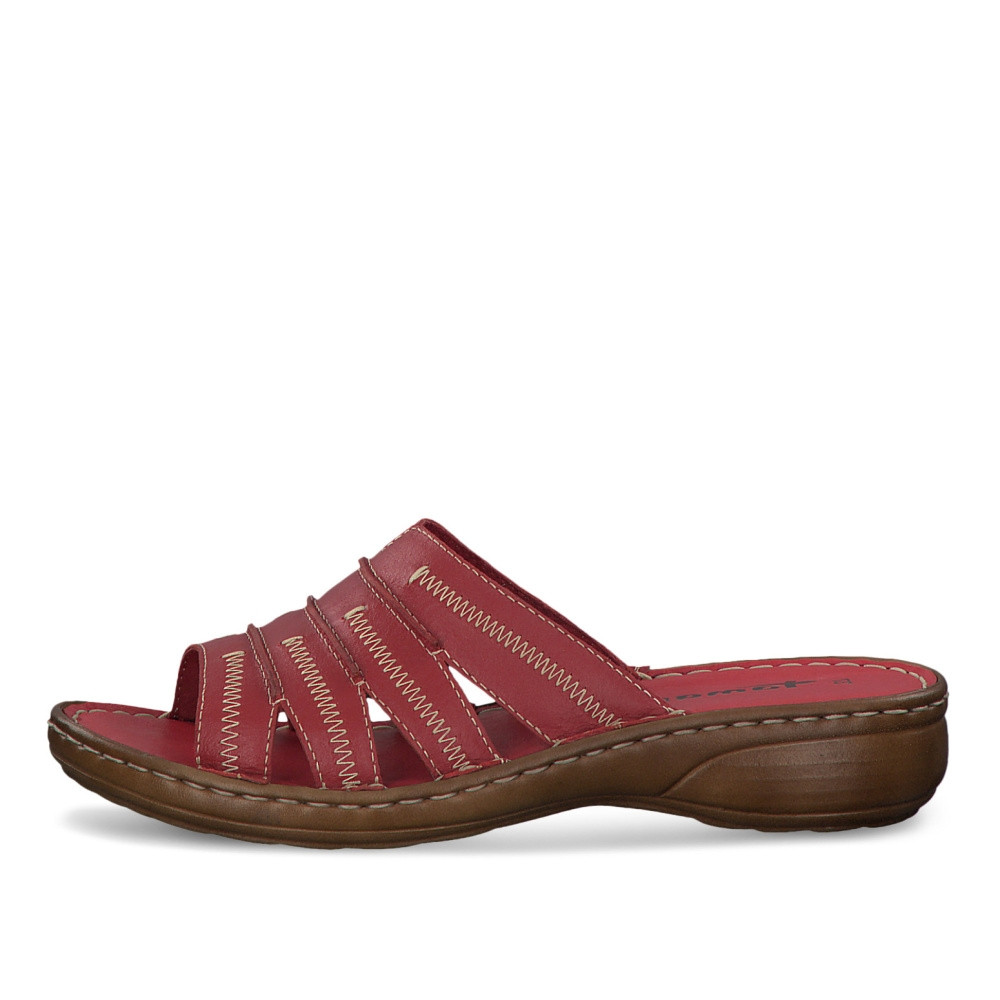 detail Dámské nazouváky TAMARIS TAM-10201564-S2 červená