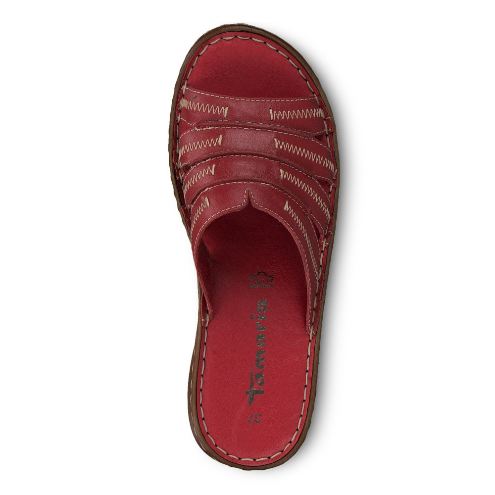 detail Dámské nazouváky TAMARIS TAM-10201564-S2 červená