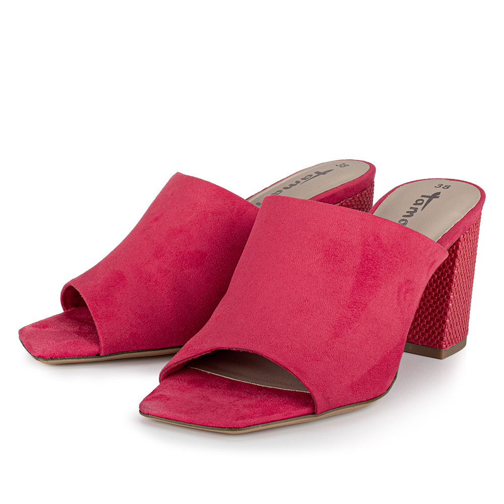 detail Dámské nazouváky TAMARIS TAM-10201572-S2 červená