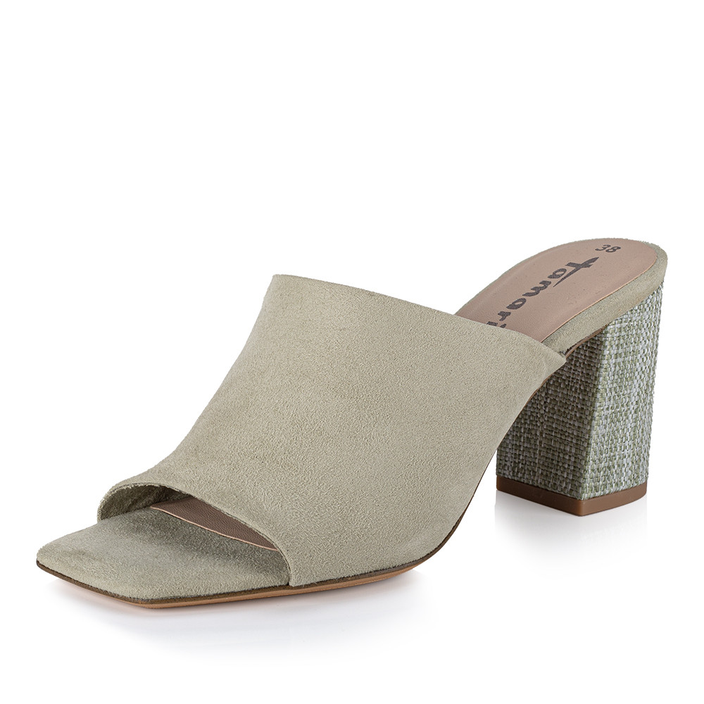 detail Dámské nazouváky TAMARIS TAM-10201573-S2 zelená