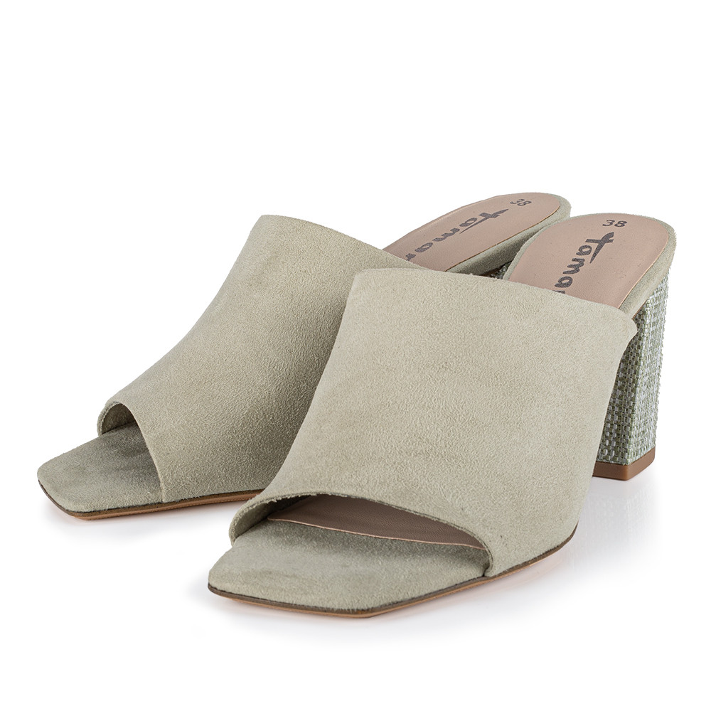 detail Dámské nazouváky TAMARIS TAM-10201573-S2 zelená