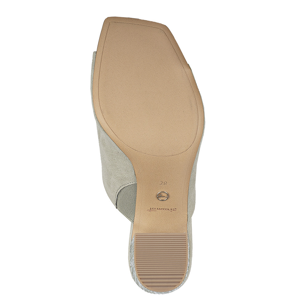 detail Dámské nazouváky TAMARIS TAM-10201573-S2 zelená