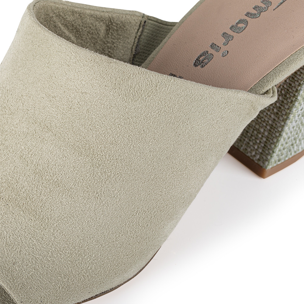 detail Dámské nazouváky TAMARIS TAM-10201573-S2 zelená