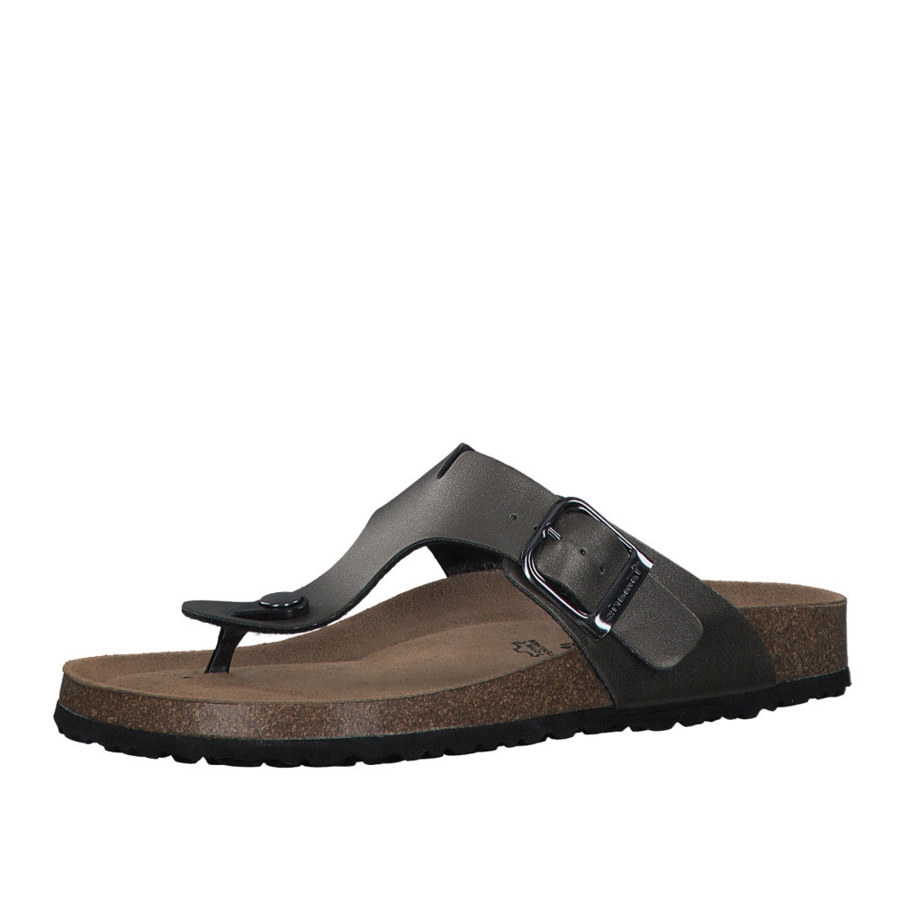 detail Dámské žabky TAMARIS TAM-10201591-S2 šedá