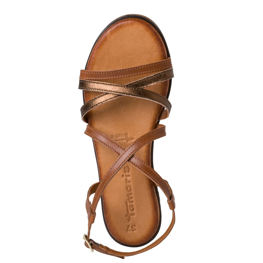 detail Dámské sandály TAMARIS TAM-10201636-S2 hnědá