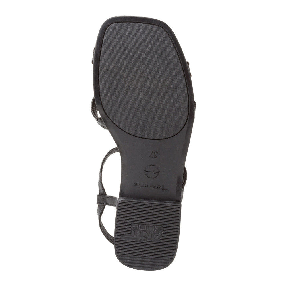 detail Dámské sandály TAMARIS 28126-28-001 černá S2