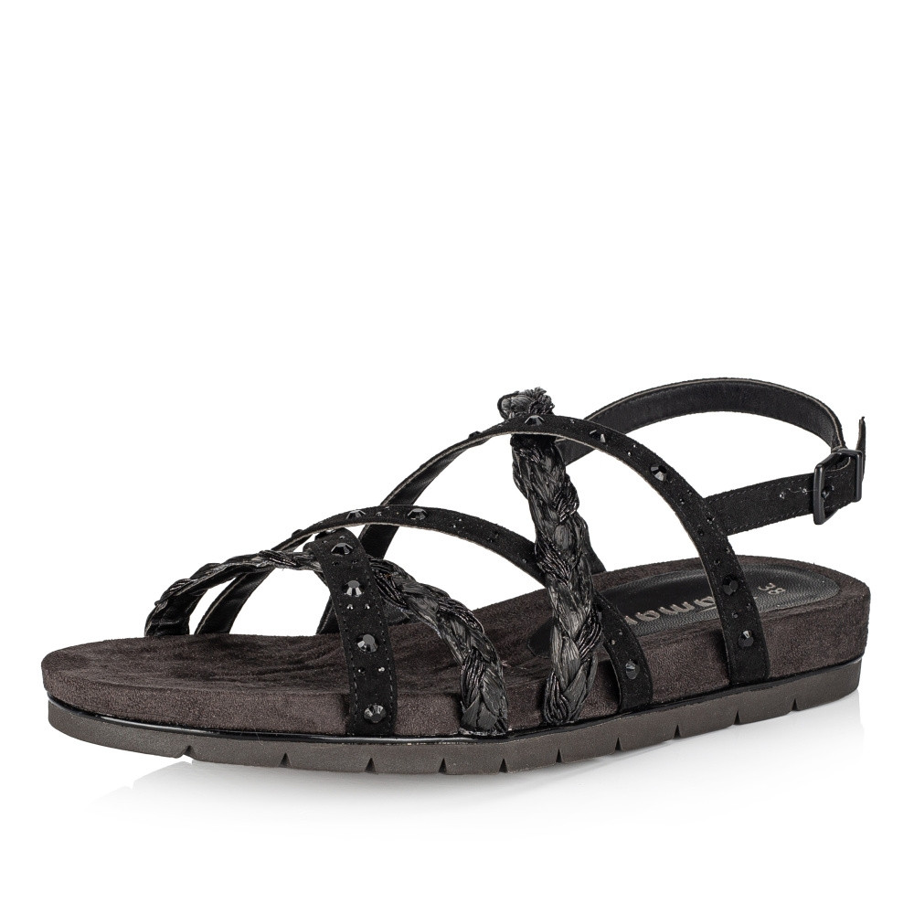 detail Dámské sandály TAMARIS 28128-28-001 černá S2