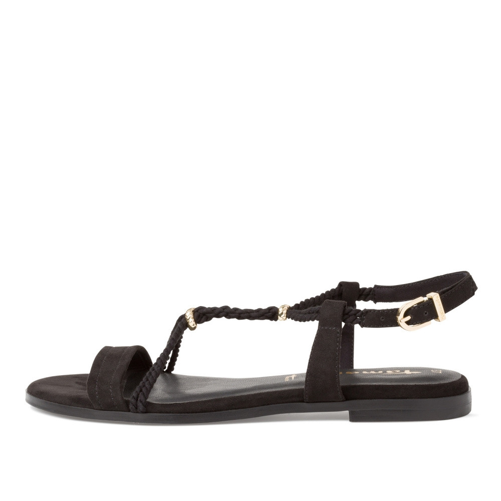 detail Dámské sandály TAMARIS 28129-28-001 černá S2