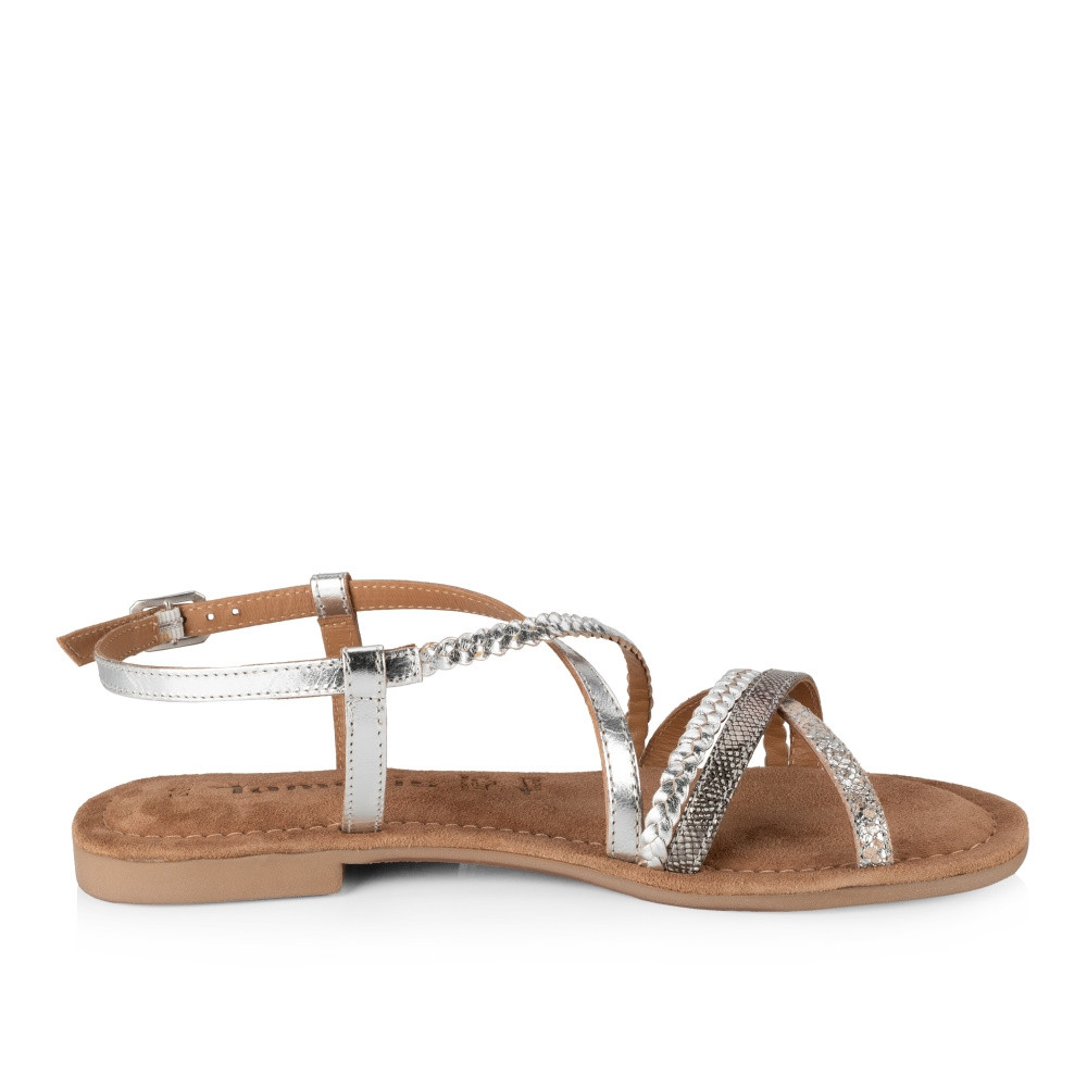 detail Dámské sandály TAMARIS 28139-28-941 stříbrná S2