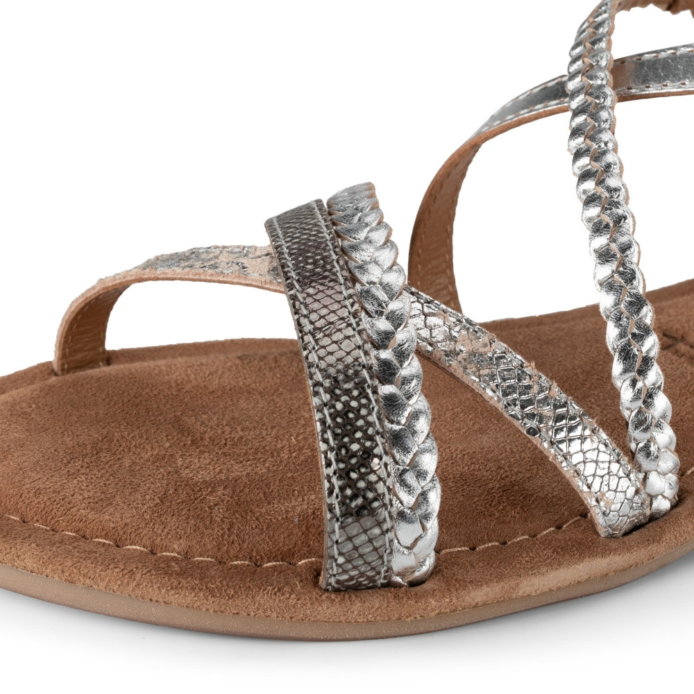 detail Dámské sandály TAMARIS 28139-28-941 stříbrná S2