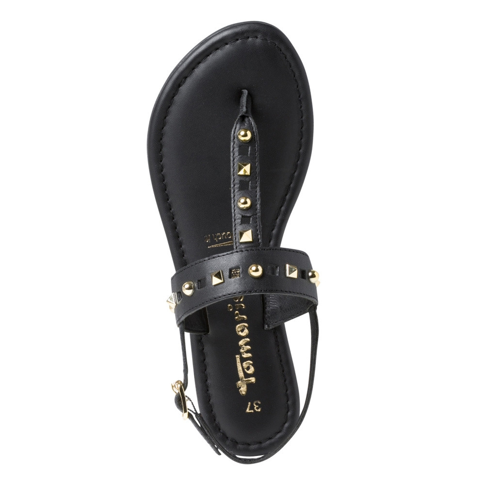 detail Dámské sandály TAMARIS 28148-38-048 černá S2