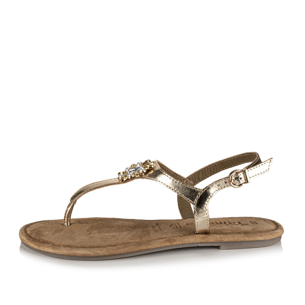 detail Dámské sandály TAMARIS 28150-38-909 zlatá S2