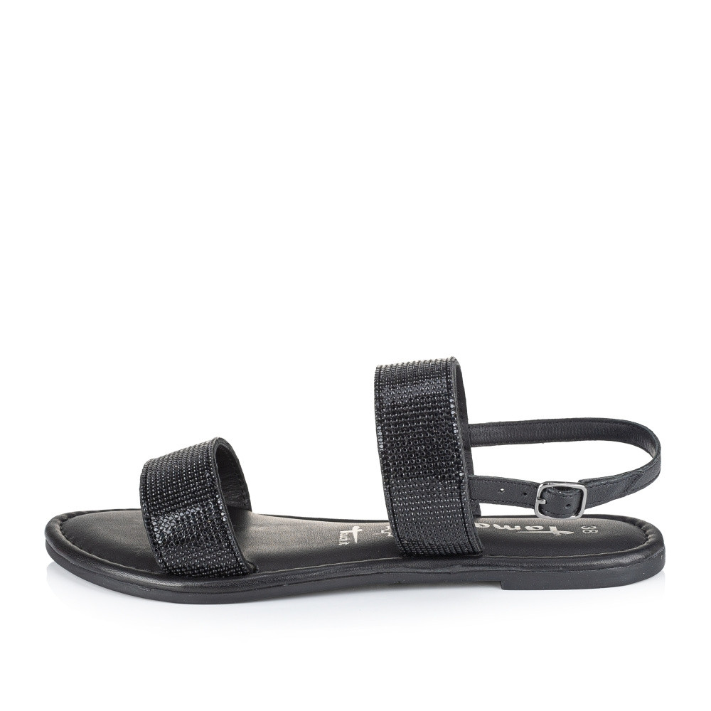 detail Dámské sandály TAMARIS 28156-28-047 černá S2