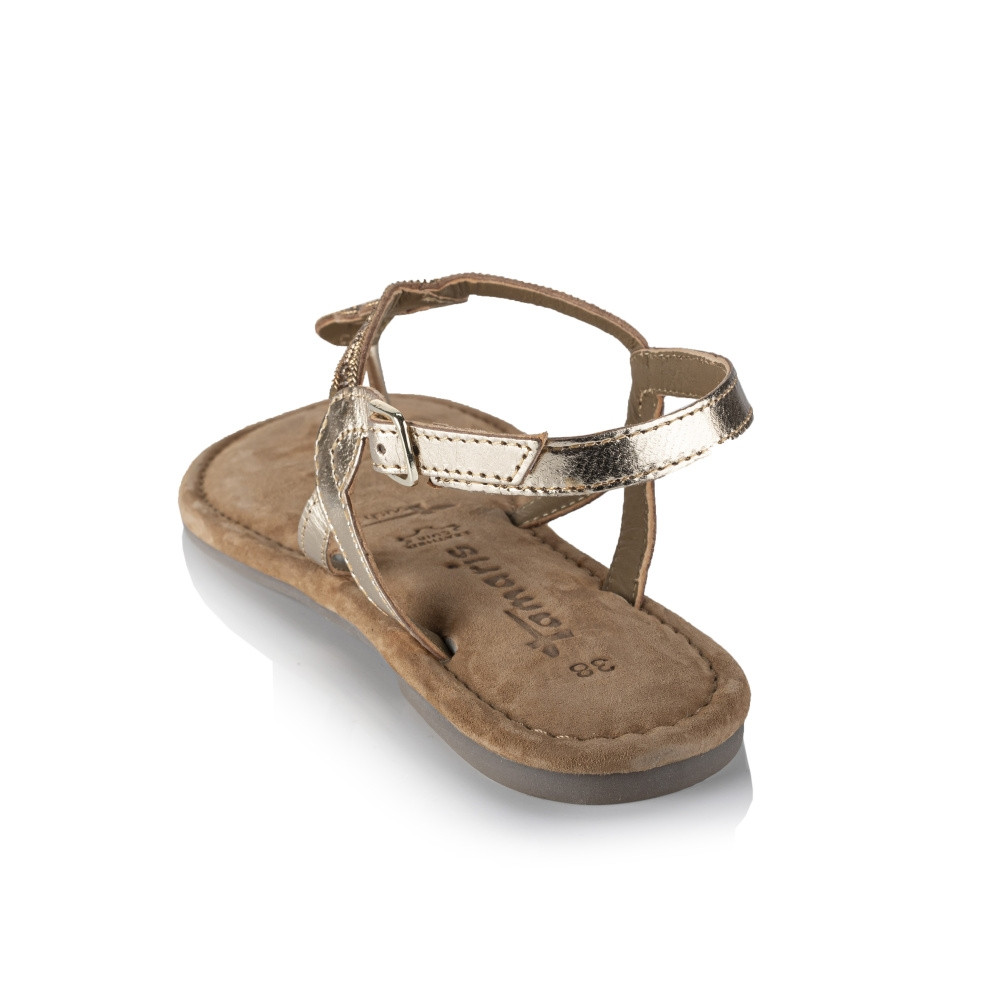 detail Dámské sandály TAMARIS TAM-10201690-S2 zlatá