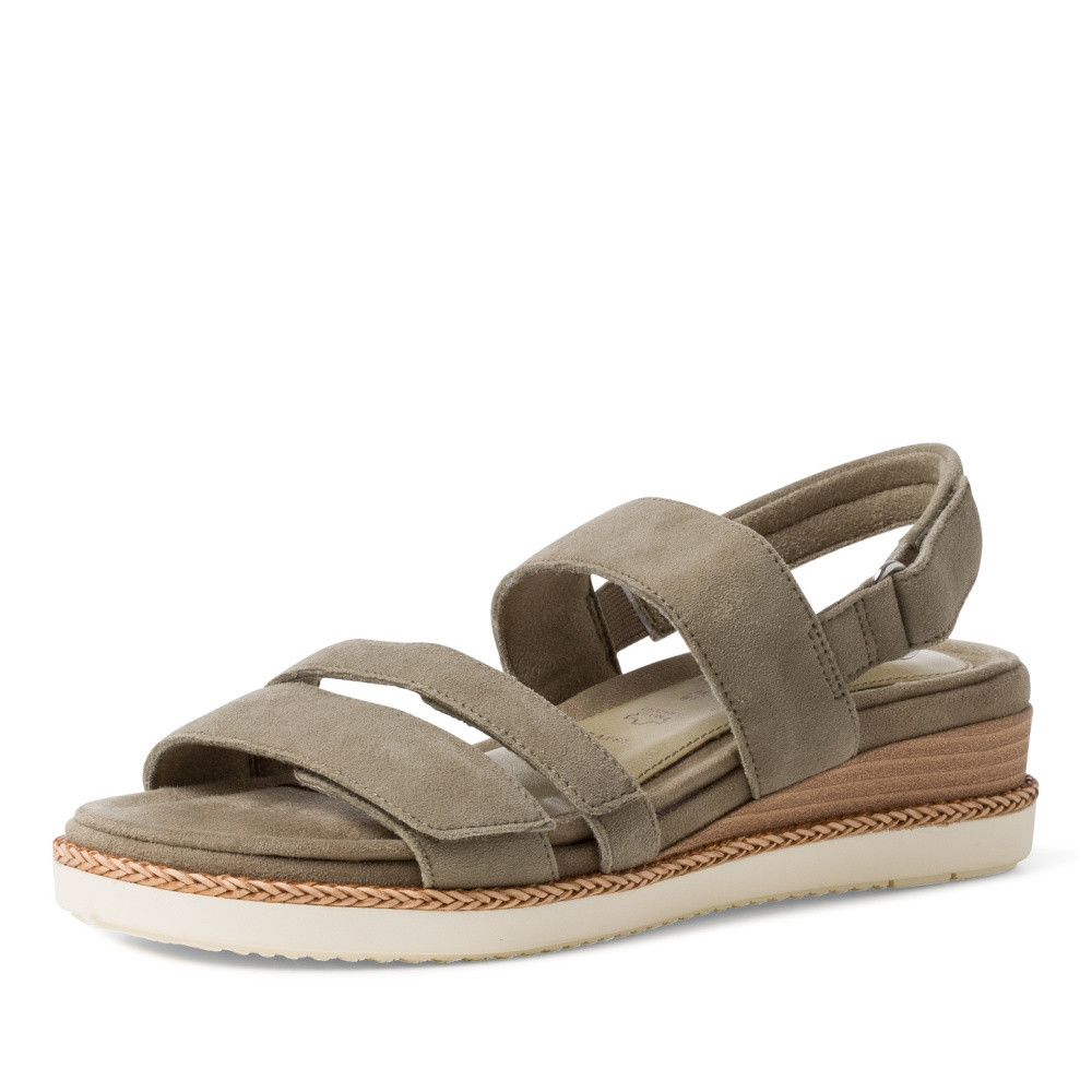 detail Dámské sandály TAMARIS 28227-28-723 zelená S2