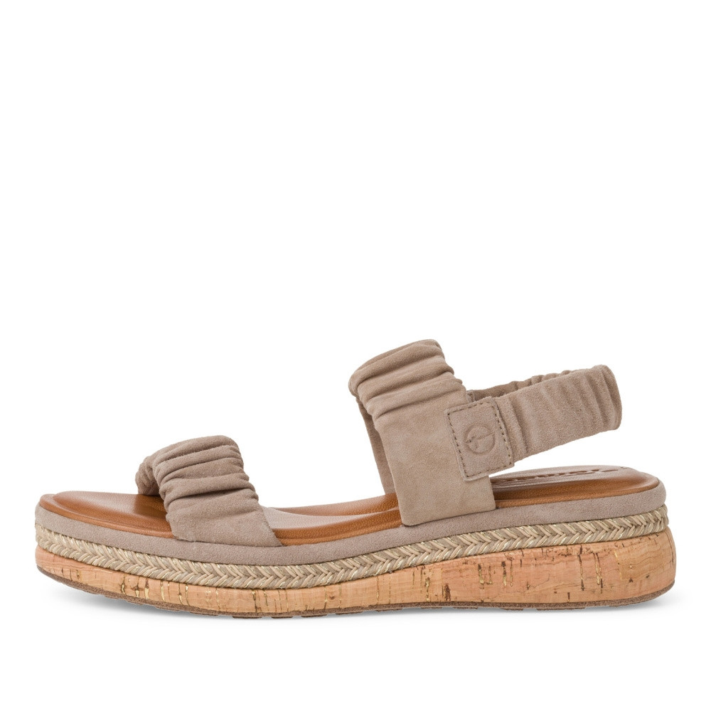 detail Dámské sandály TAMARIS 28242-28-341 béžová S2