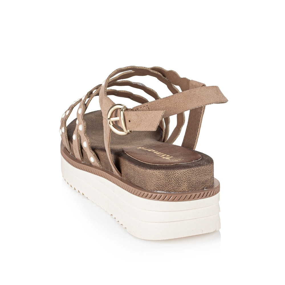 detail Dámské sandály TAMARIS 28253-28-318 béžová S2