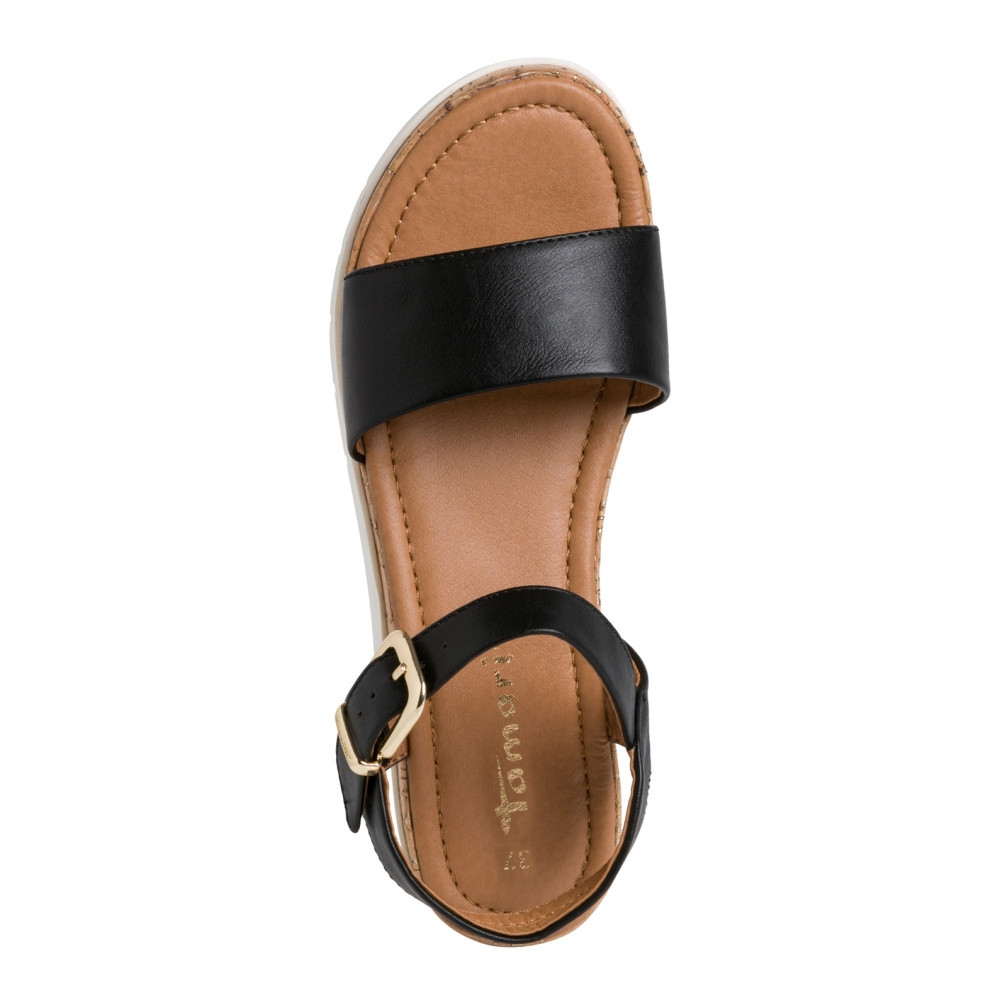 detail Dámské sandály TAMARIS 28256-28-001 černá S2