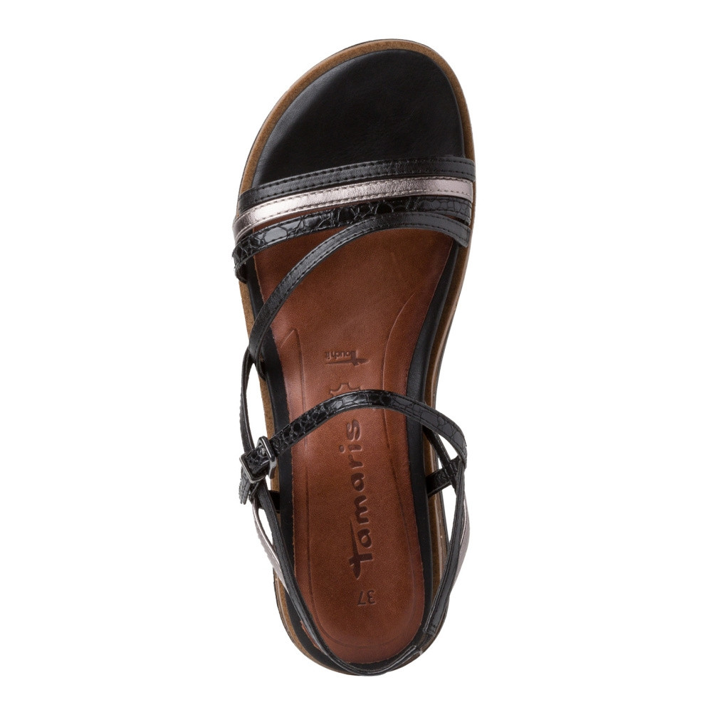 detail Dámské sandály TAMARIS TAM-10201796-S2 černá