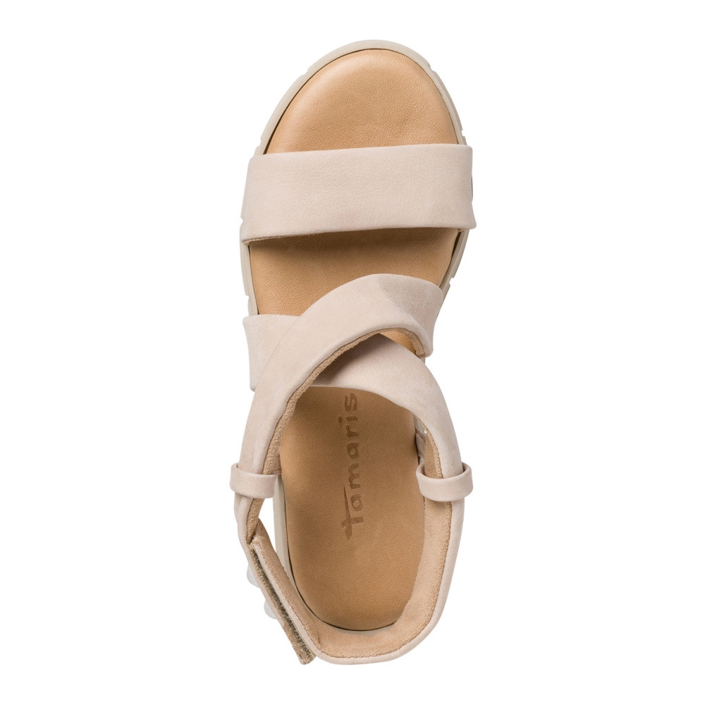 detail Dámské sandály TAMARIS 28280-38-377 béžová S2