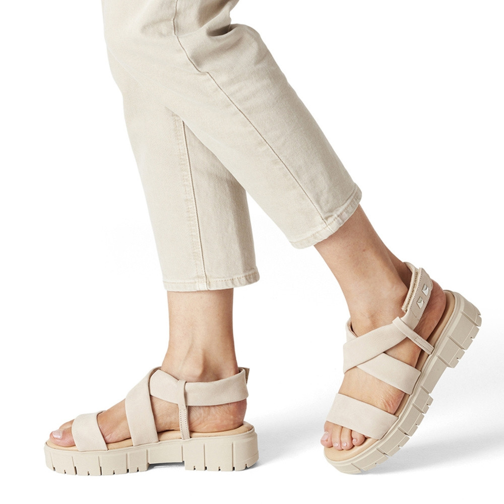 detail Dámské sandály TAMARIS 28280-38-377 béžová S2