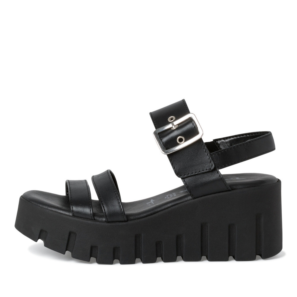 detail Dámské sandály TAMARIS 28701-28-003 černá S2