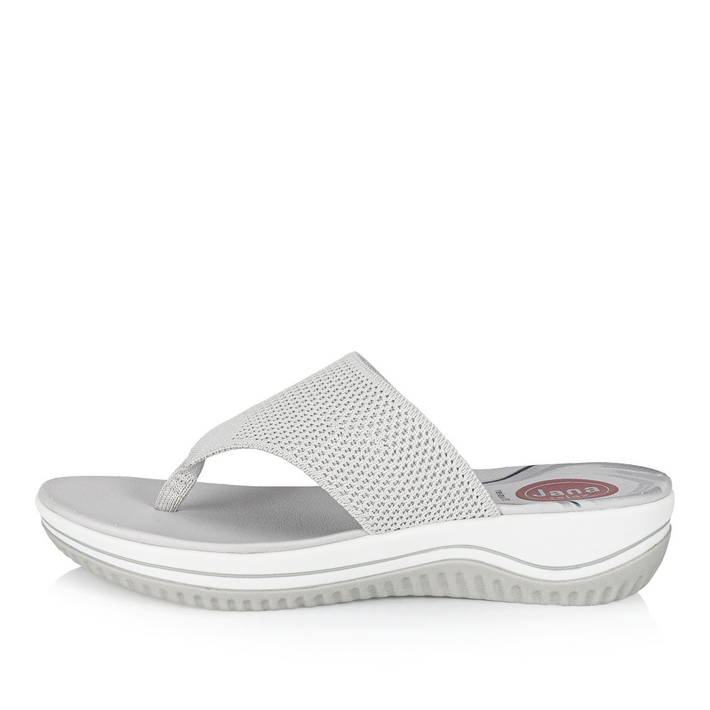 detail Dámské žabky JANA JAN-10201945-S3 šedá