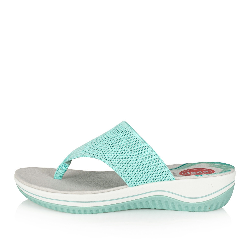 detail Dámské žabky JANA JAN-10201948-S2 modrá