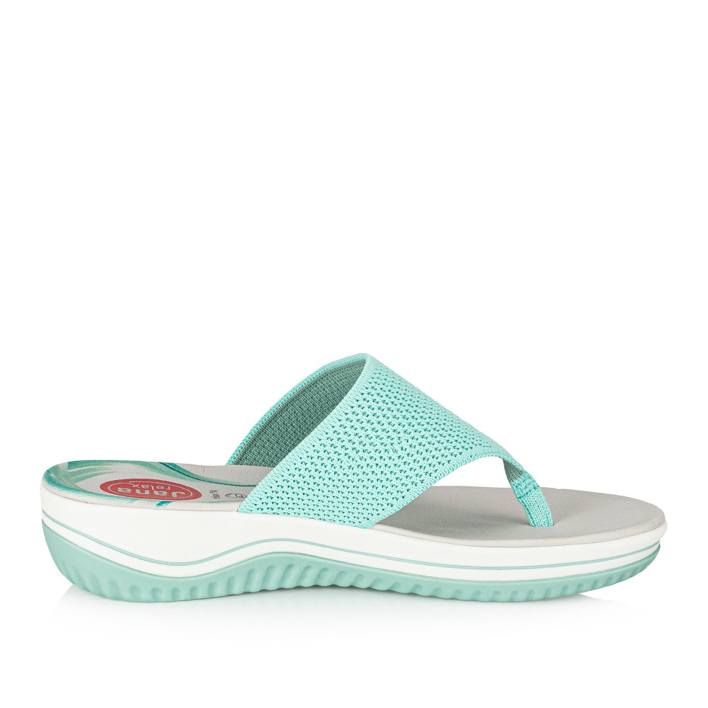 detail Dámské žabky JANA JAN-10201948-S2 modrá