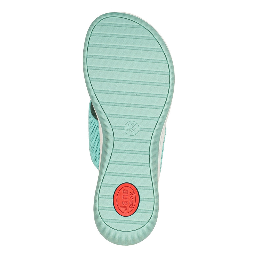 detail Dámské žabky JANA JAN-10201948-S2 modrá