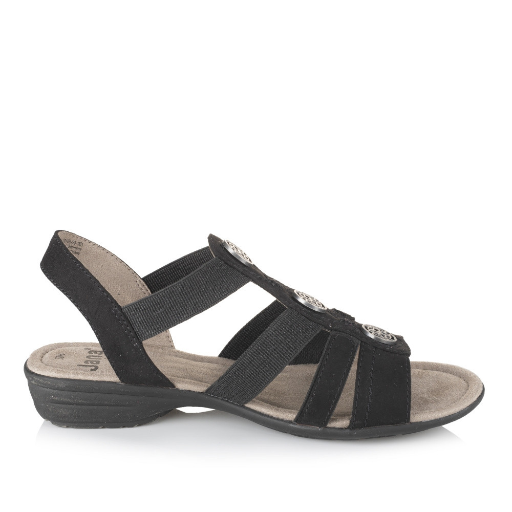 detail Dámské sandály JANA JAN-10201951-S2 černá