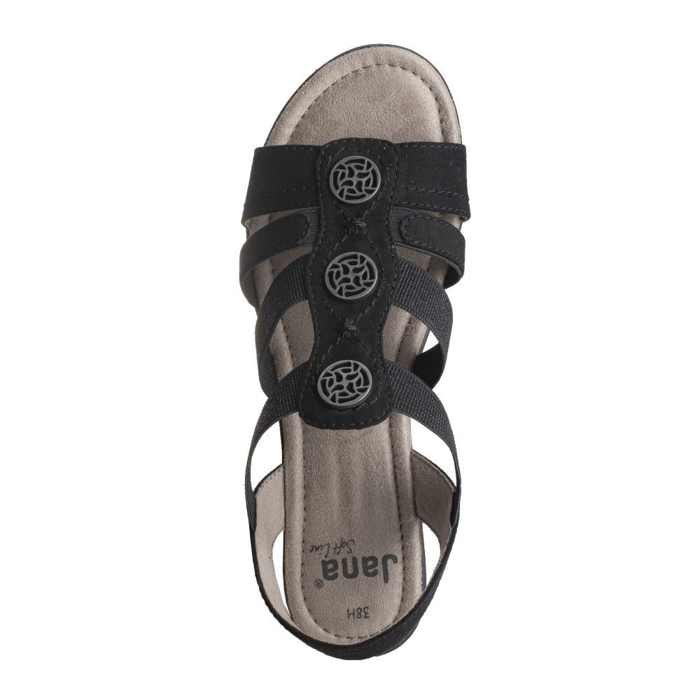 detail Dámské sandály JANA JAN-10201951-S2 černá