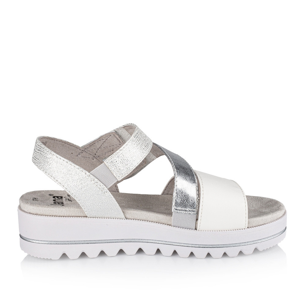 detail Dámské sandály JANA JAN-10201956-S2 stříbrná