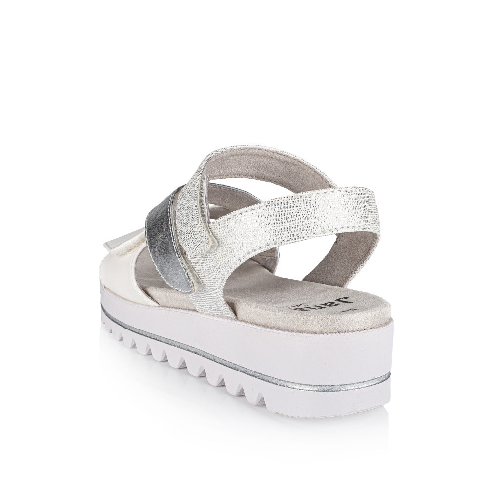 detail Dámské sandály JANA JAN-10201956-S2 stříbrná
