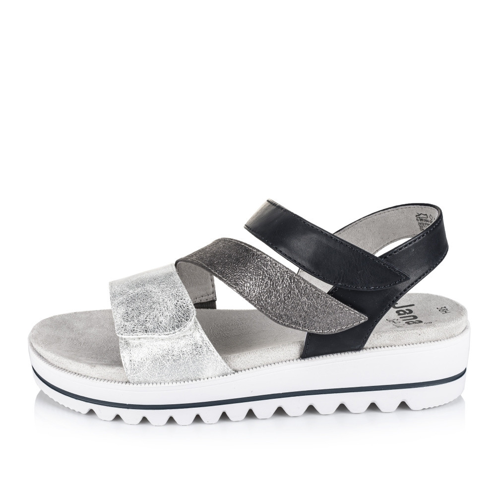 detail Dámské sandály JANA JAN-10201957-S2 stříbrná