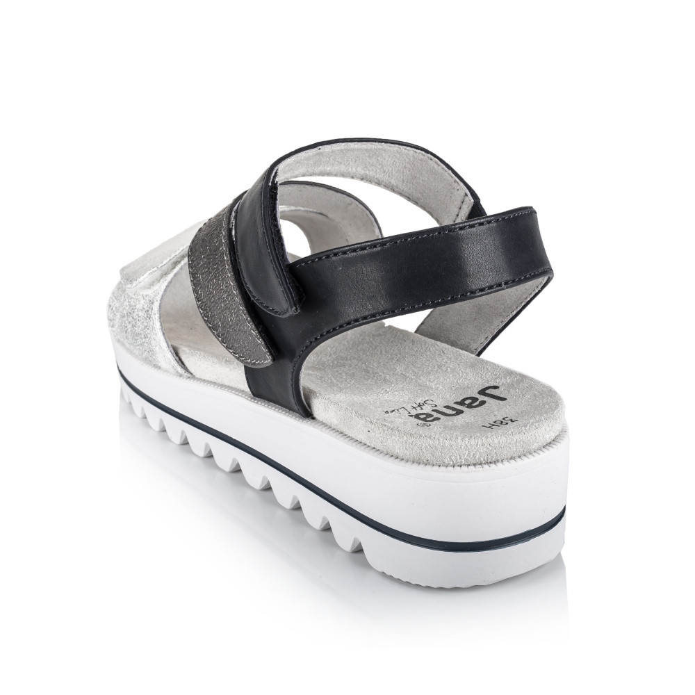 detail Dámské sandály JANA JAN-10201957-S2 stříbrná