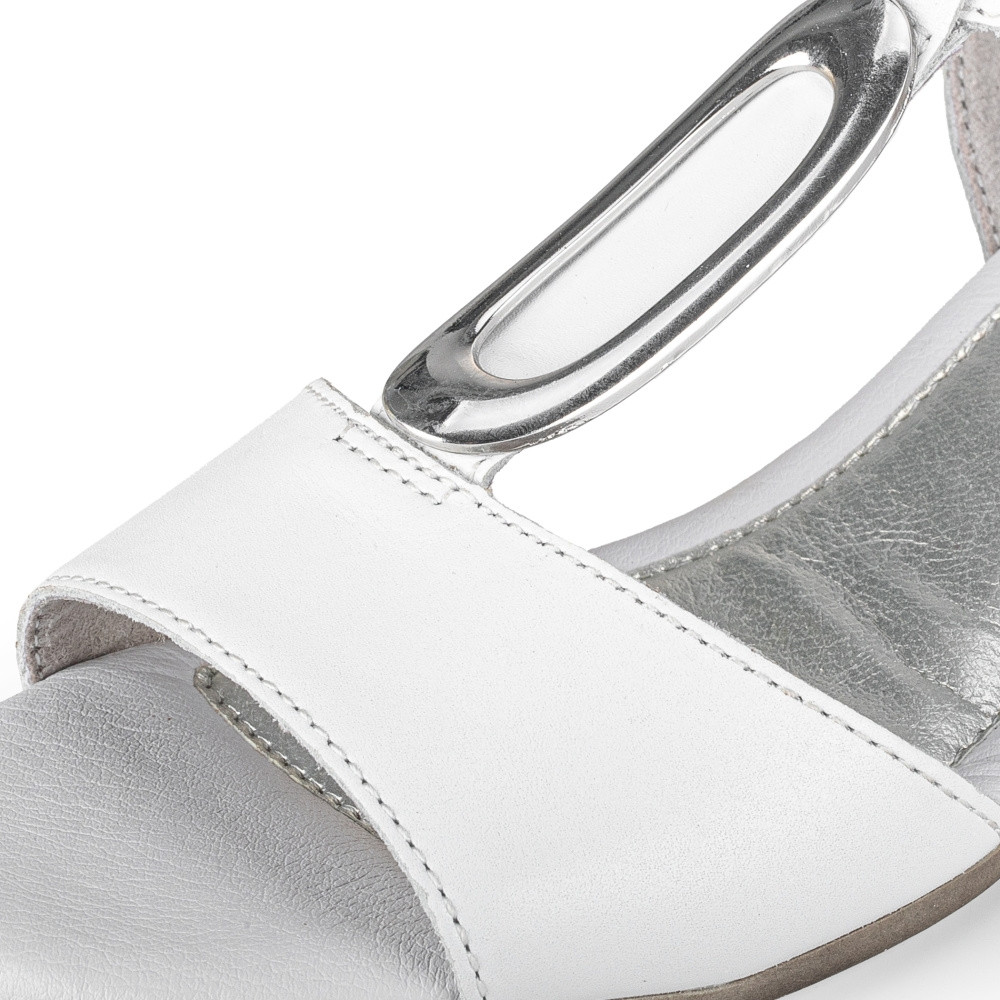 detail Dámské sandály JANA 28392-28-100 bílá S2