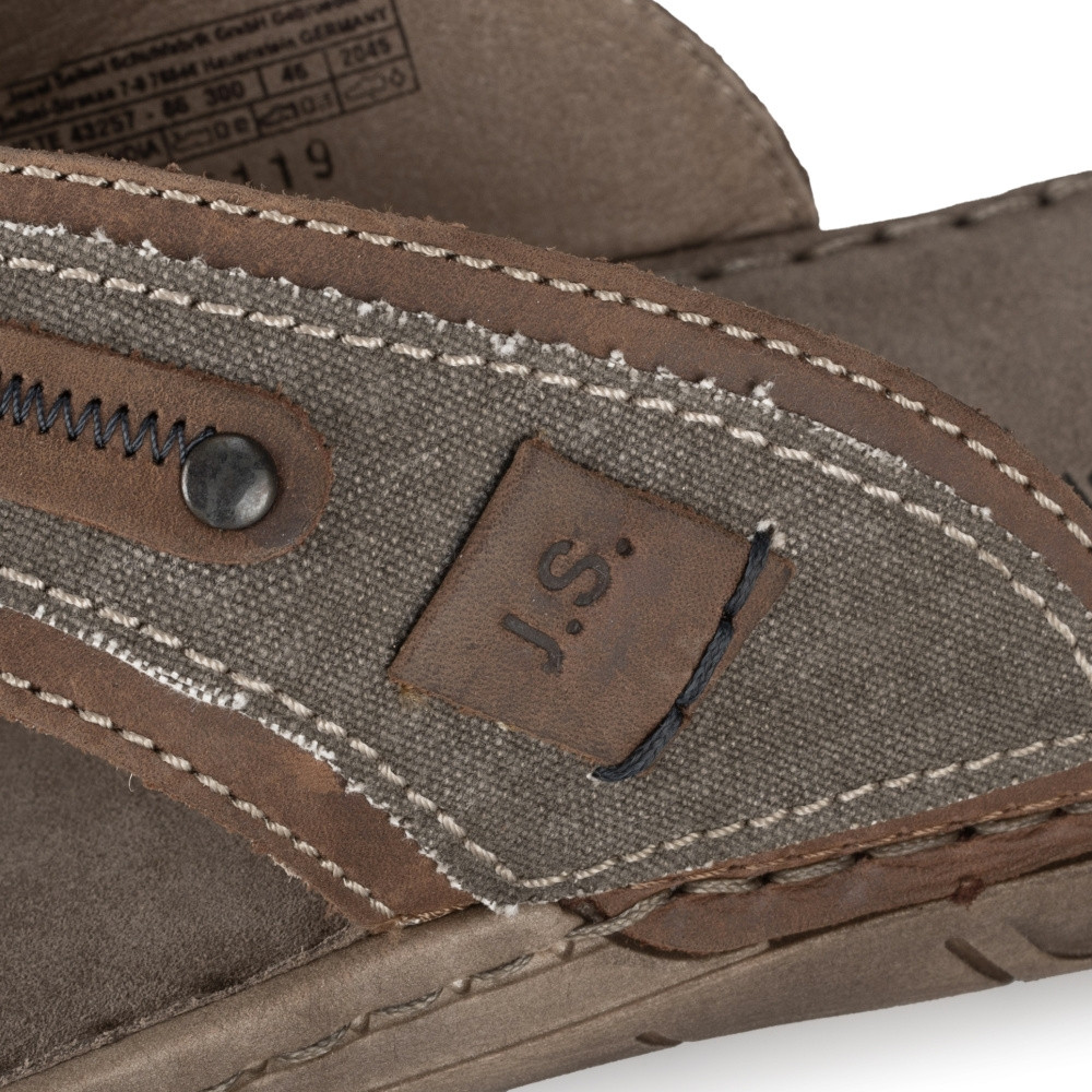 detail Pánské žabky JOSEF SEIBEL JOS-10201983-S2 hnědá