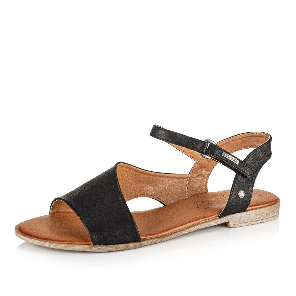 detail Dámské sandály MUSTANG 1388801-9 černá S2