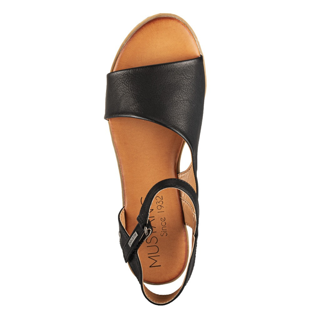 detail Dámské sandály MUSTANG 1388801-9 černá S2