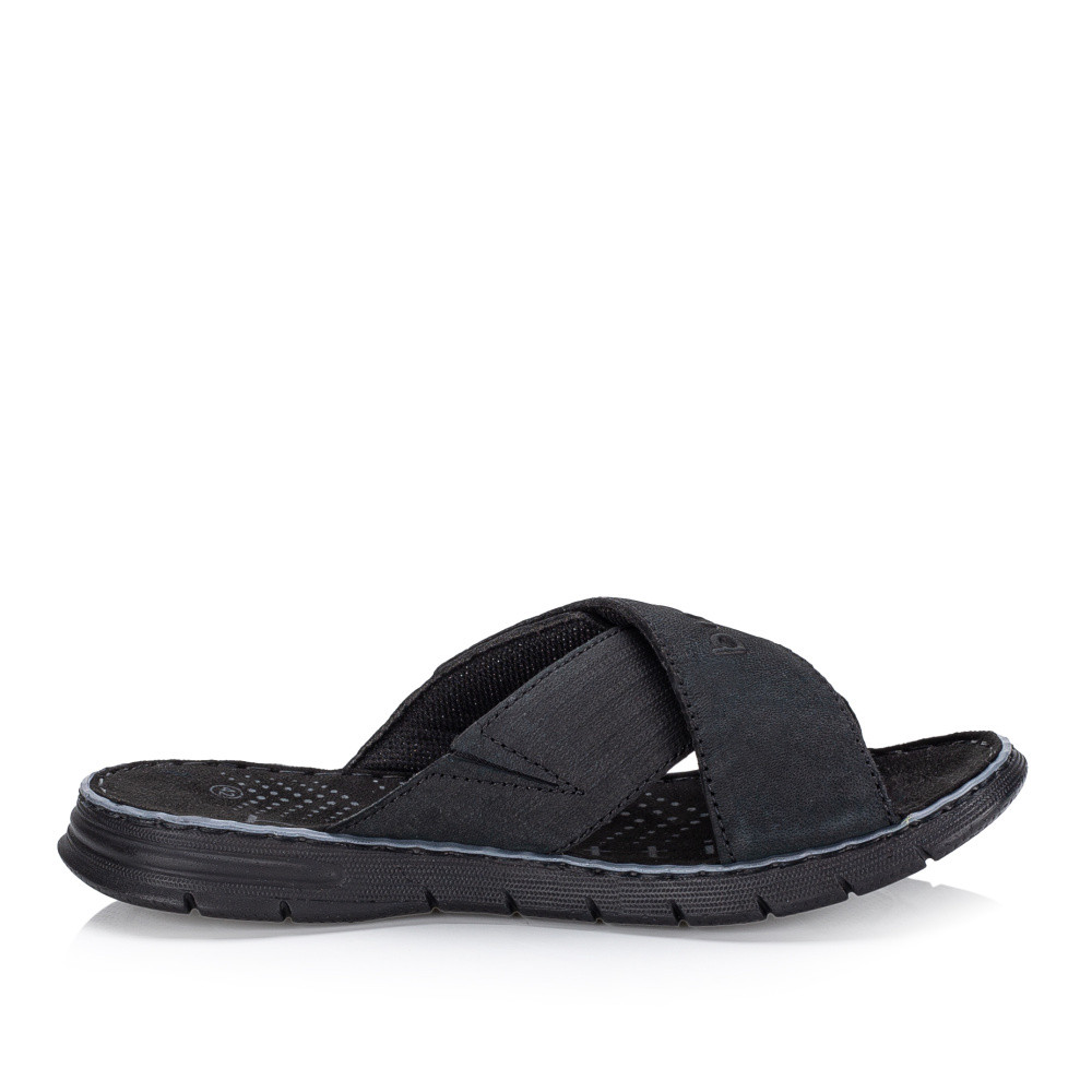 detail Pánské nazouváky BUGATTI A3282-1000 černá S5