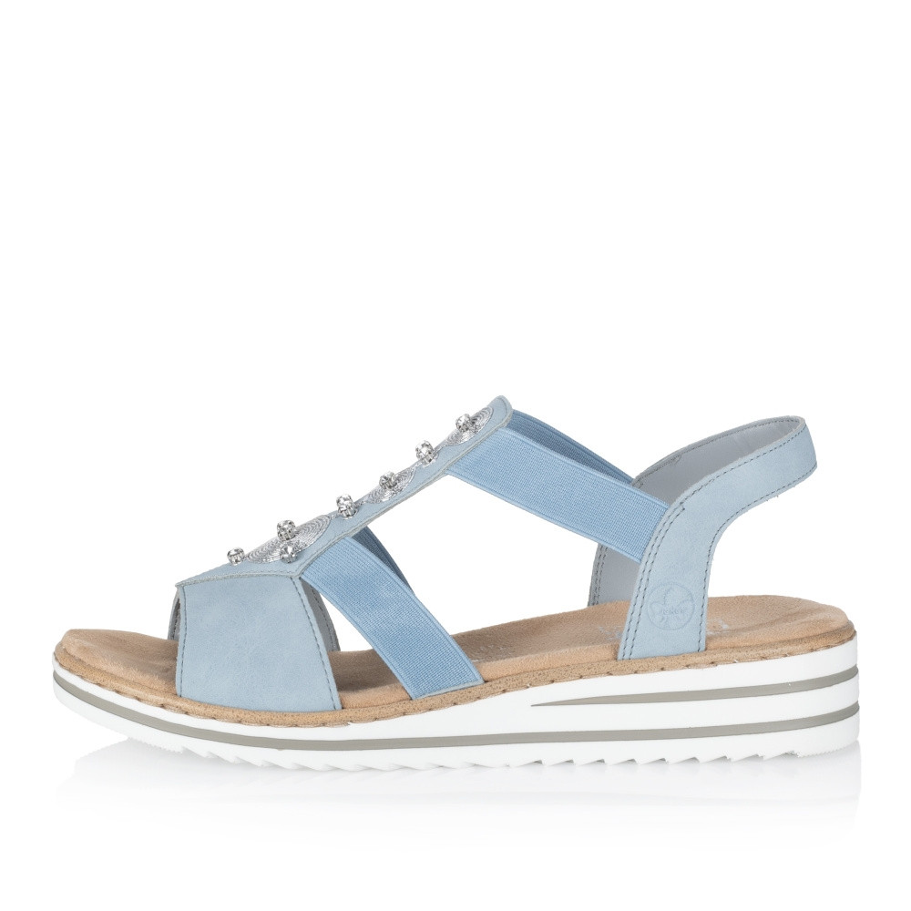 detail Dámské sandály RIEKER RIE-10202001-S2 modrá