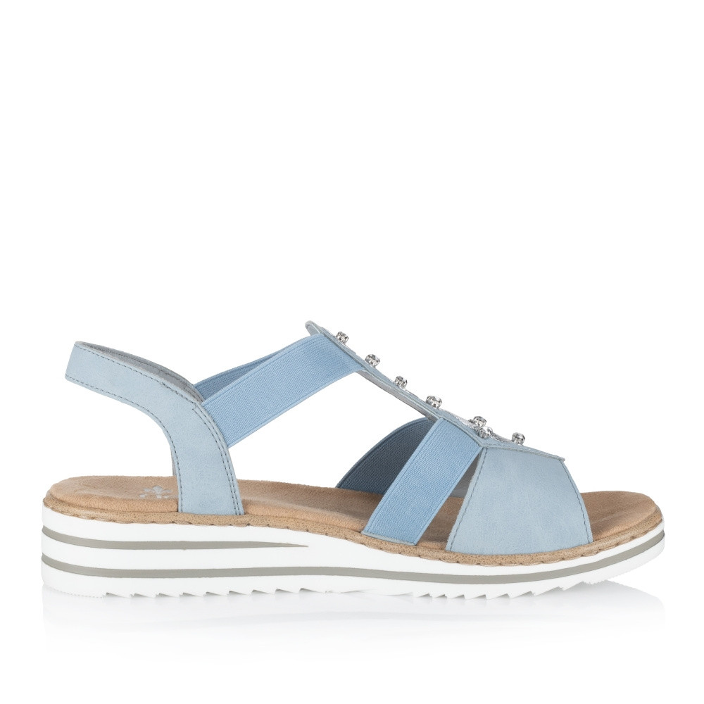 detail Dámské sandály RIEKER RIE-10202001-S2 modrá