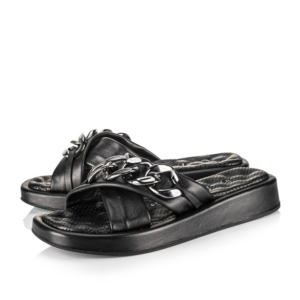 detail Dámské nazouváky IBERIUS 0165-140 černá S2