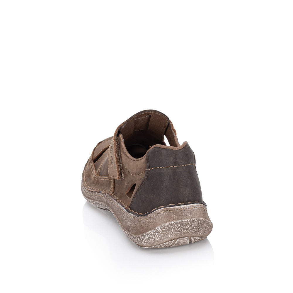 detail Pánské polobotky RIEKER 03078-25 hnědá S5