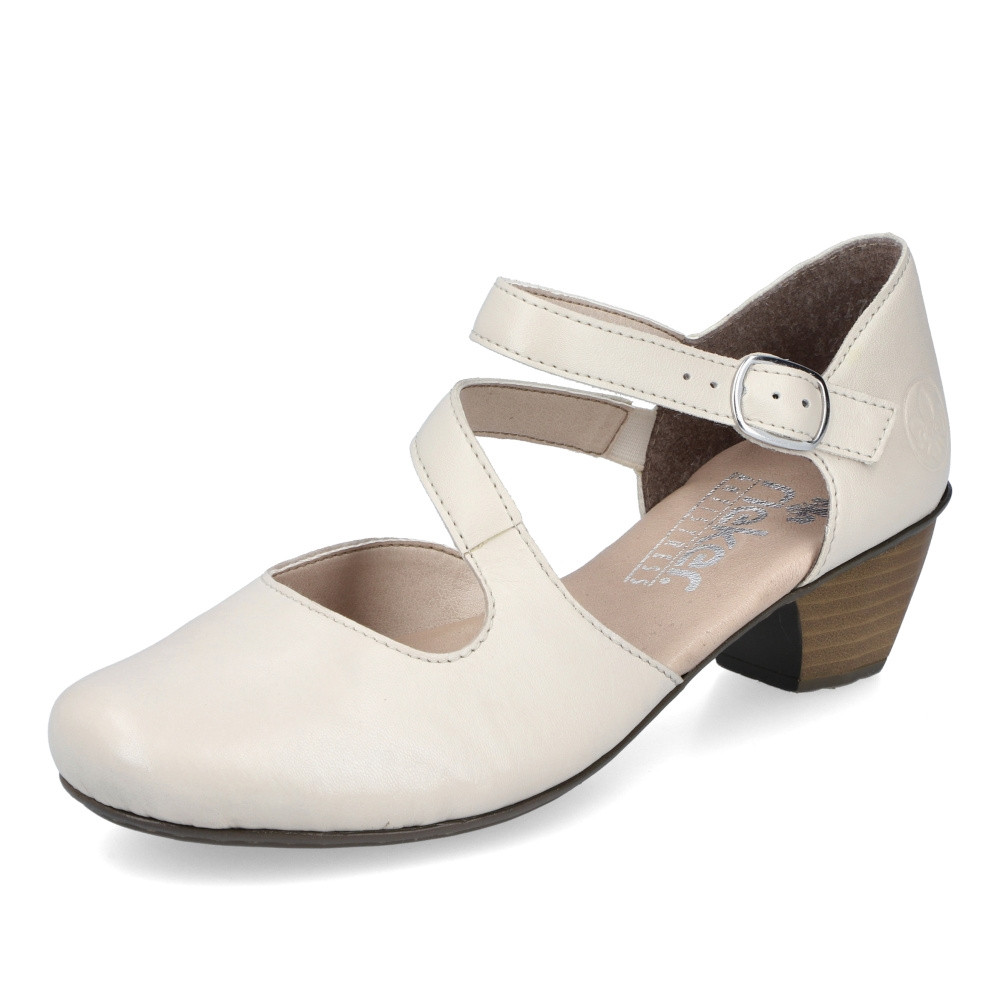 detail Dámské lodičky RIEKER RIE-10202079-S3 bílá