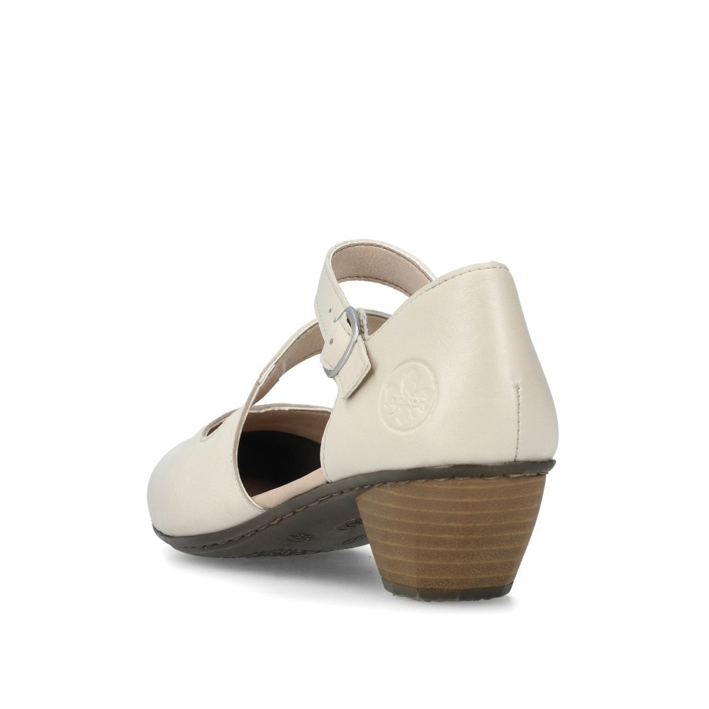 detail Dámské lodičky RIEKER RIE-10202079-S3 bílá