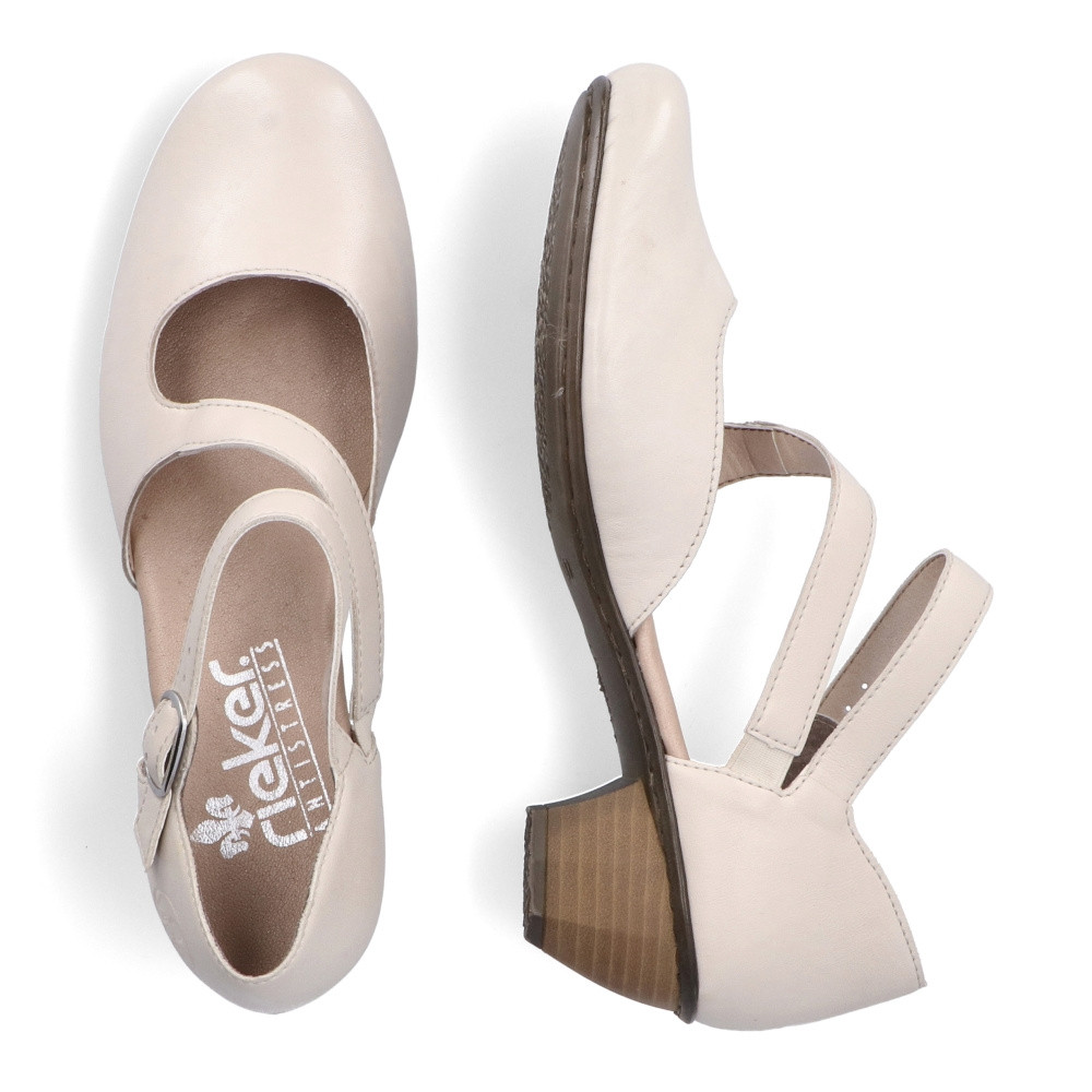 detail Dámské lodičky RIEKER RIE-10202079-S3 bílá