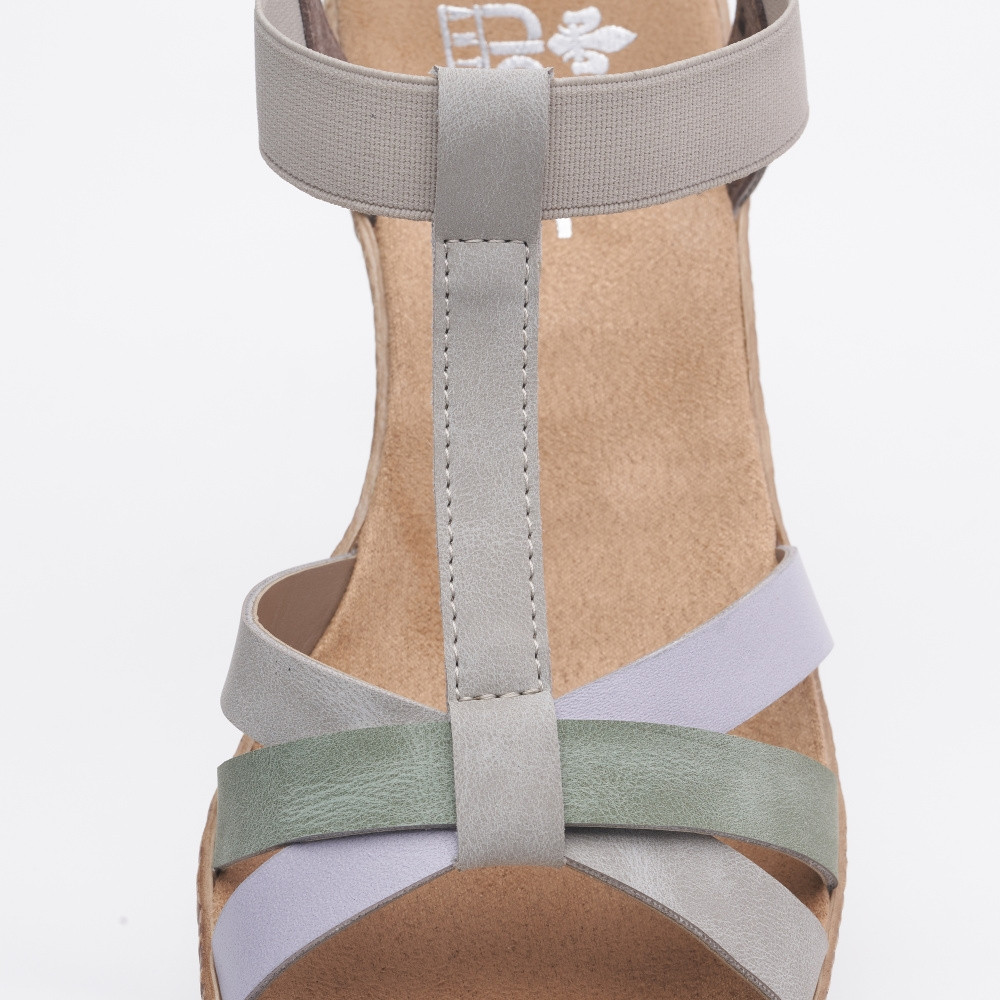 detail Dámské sandály RIEKER RIE-10202097-S3 šedá